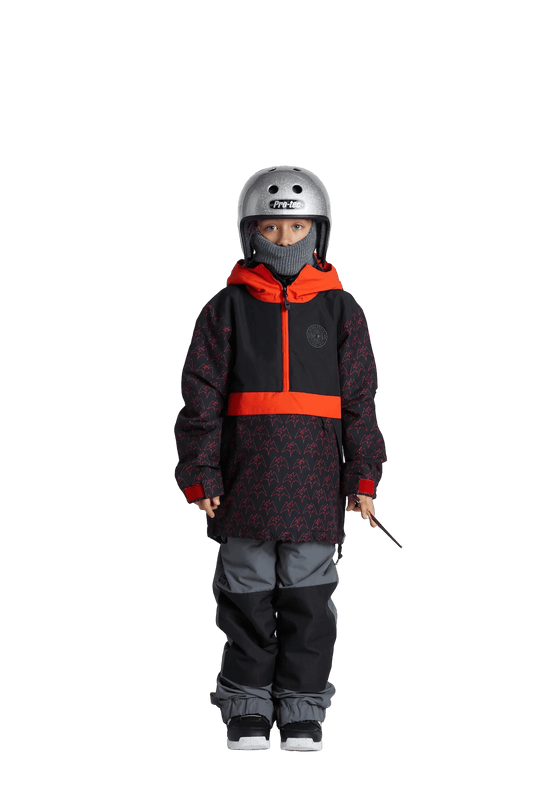 AIRBLASTER Youth Trenchover Crismon Terry Lines Snow Boutique