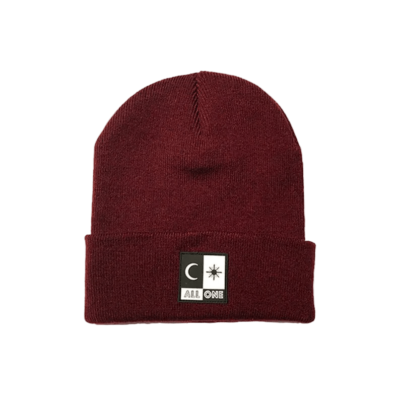 ALL ONE BRAND Acrylic Burgundy - Lines Snow Boutique