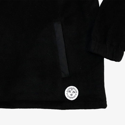 All One Brand Moonphases Half Zip Fleece Black - Lines Snow Boutique