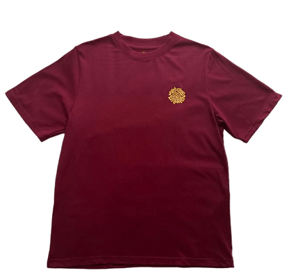 ALL ONE BRAND Psycheyelic Tee Burgundy - Lines Snow Boutique