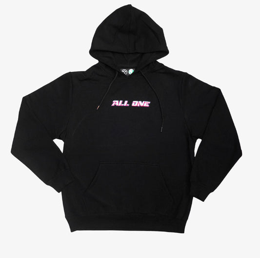 ALL ONE BRAND Race Hoodie Black Lines Snow Boutique