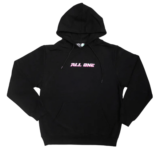 ALL ONE BRAND Race Hoodie Black Lines Snow Boutique