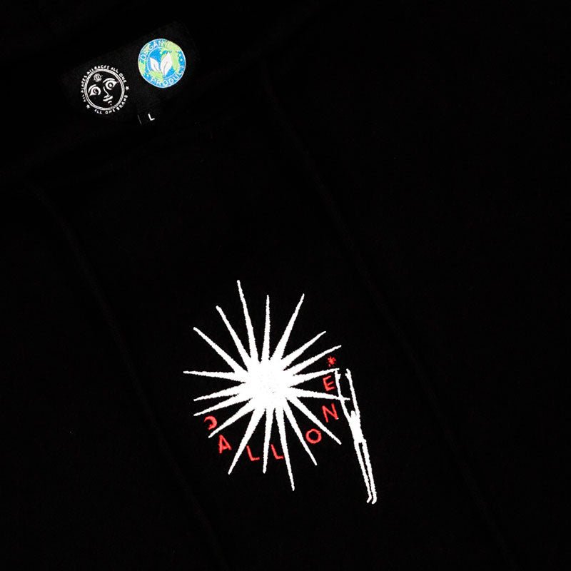 ALL ONE BRAND Ver Las Estrellas Hoodie RILO Collab Black - Lines Snow Boutique