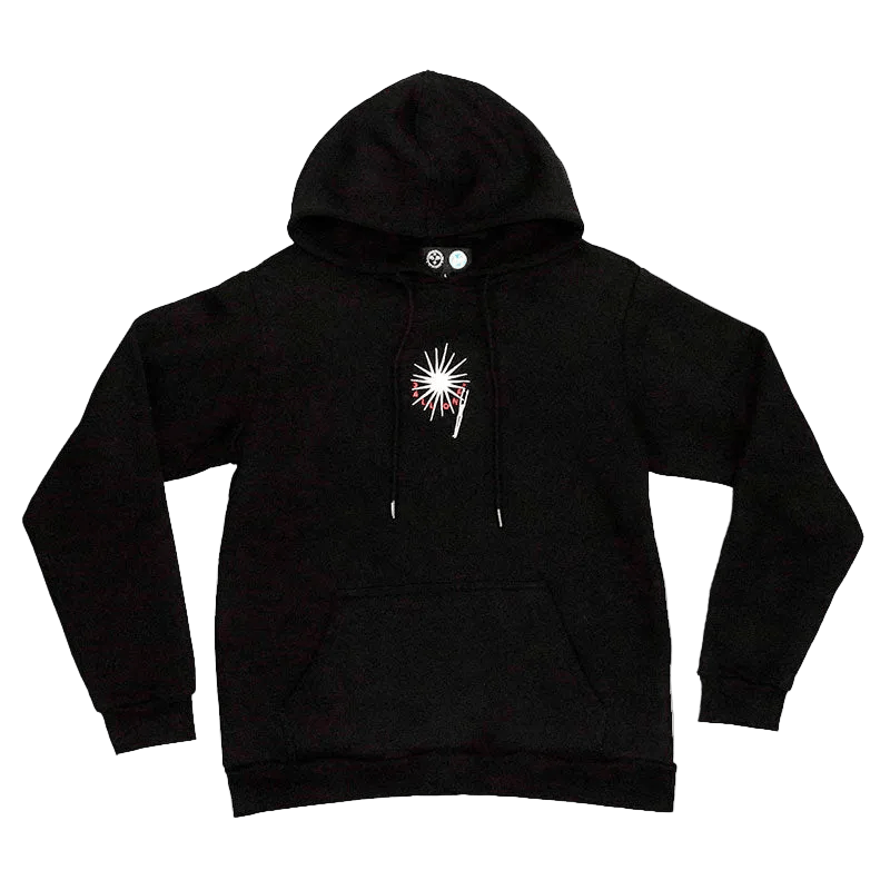 ALL ONE BRAND Ver Las Estrellas Hoodie RILO Collab Black - Lines Snow Boutique