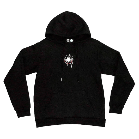 ALL ONE BRAND Ver Las Estrellas Hoodie RILO Collab Black - Lines Snow Boutique
