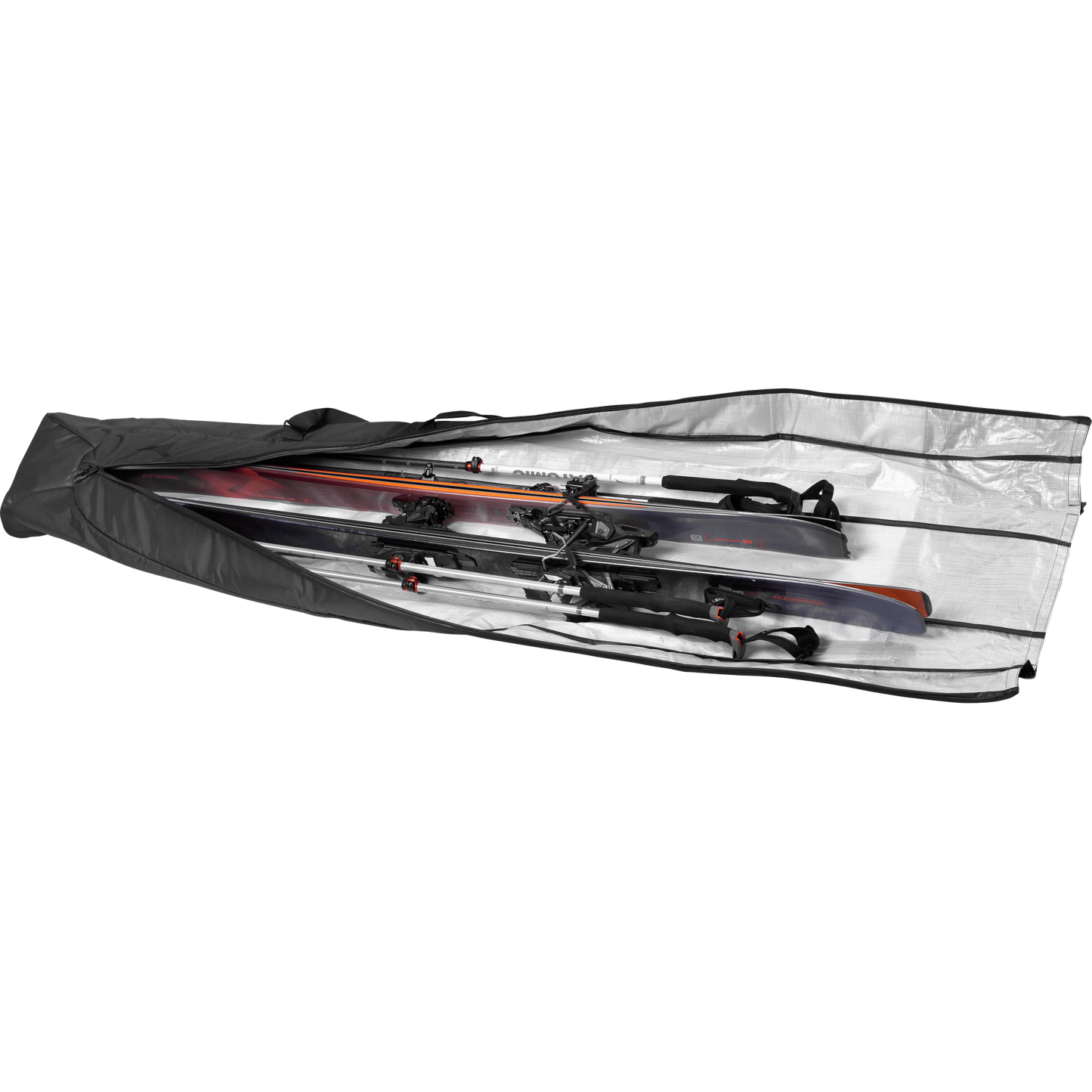 ATOMIC Double Ski Bag Black Lines Snow Boutique