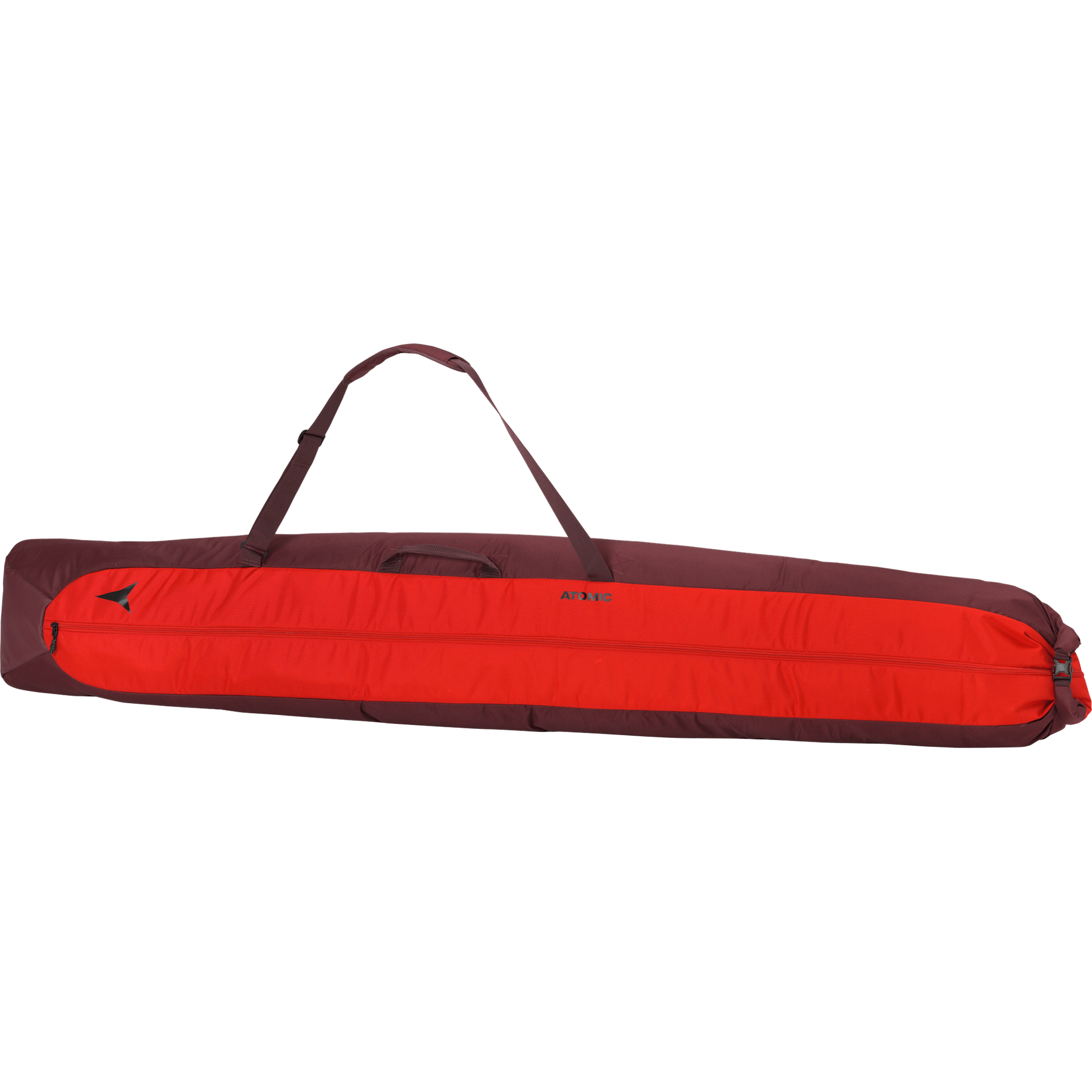 ATOMIC Double Ski Bag Maroon/Red Lines Snow Boutique