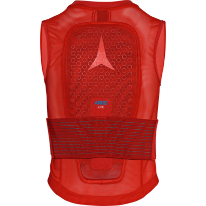 ATOMIC Live Shield AMID Lite Vest JR Red Lines Snow Boutique