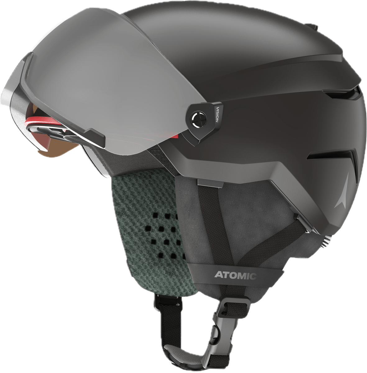 ATOMIC Savor Visor JR Black Lines Snow Boutique