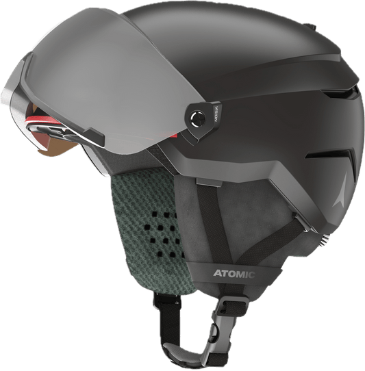 ATOMIC Savor Visor JR Black Lines Snow Boutique