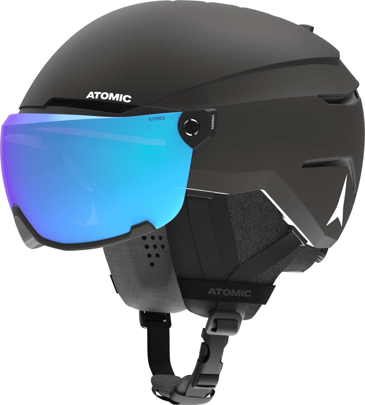 ATOMIC Savor Visor Stereo Black Lines Snow Boutique