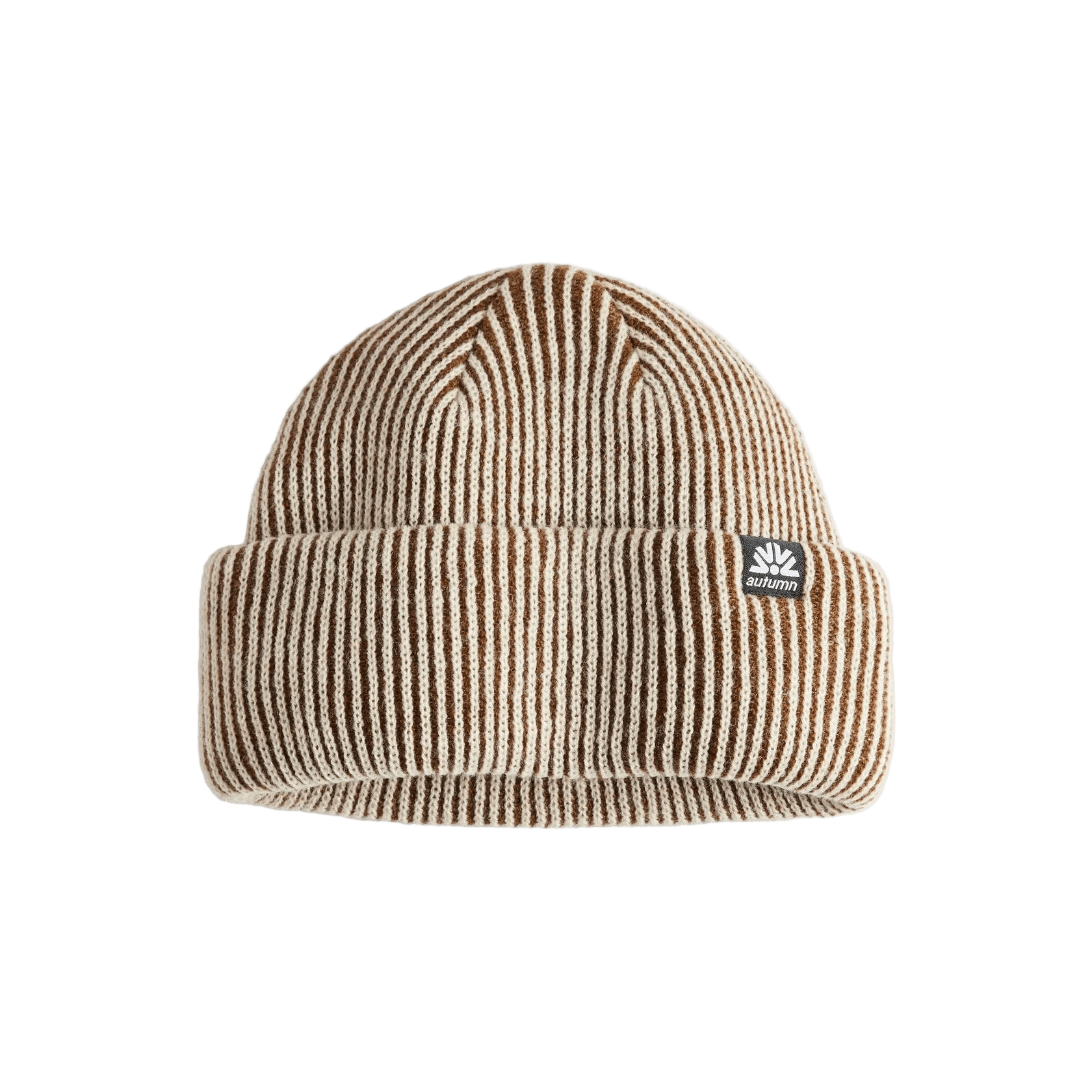 AUTUMN Beanie Cord Double Roll Brown - Lines Snow Boutique