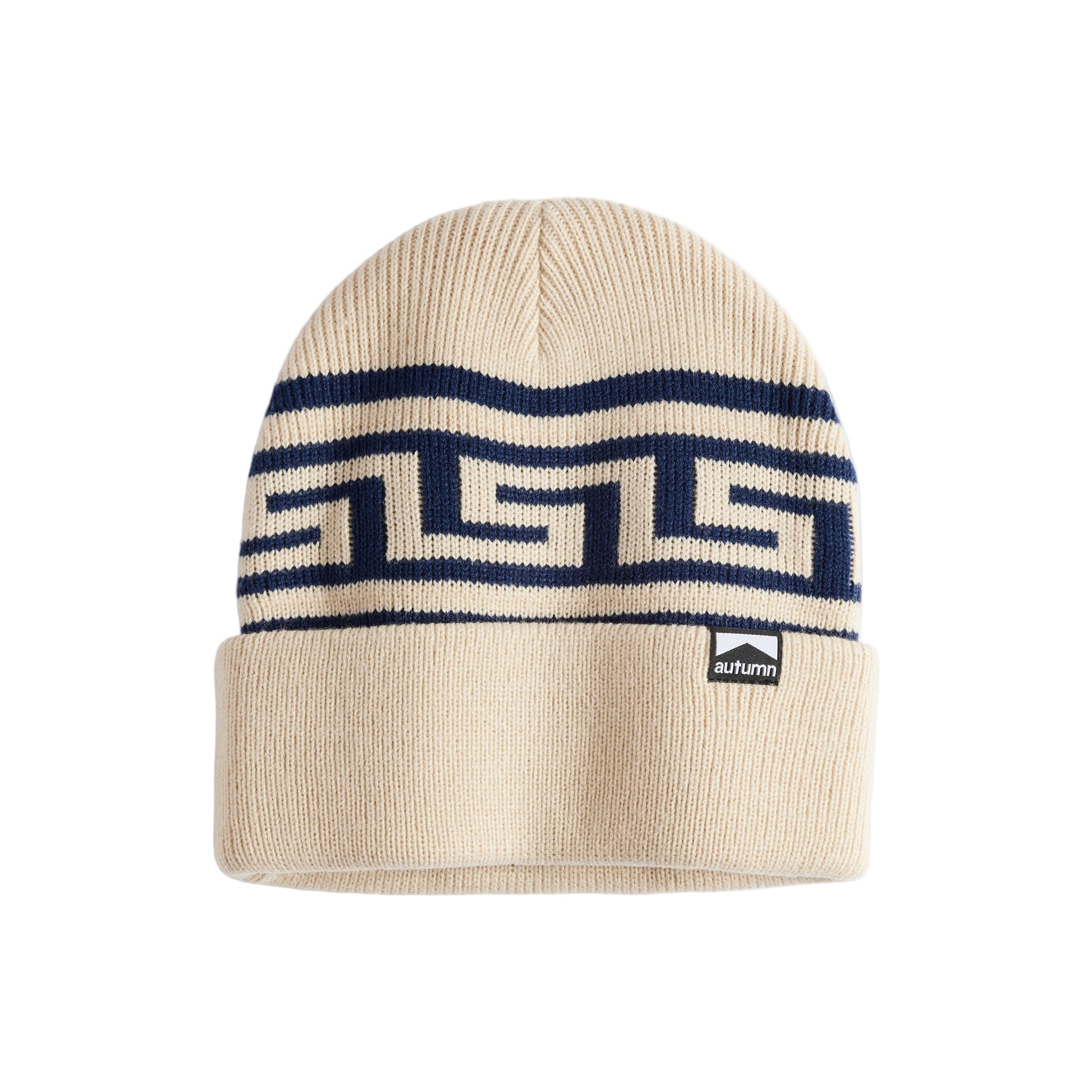 AUTUMN Beanie Nami Oatmilk Lines Snow Boutique