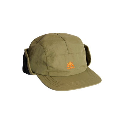 AUTUMN DWR Flap Cap Army - Lines Snow Boutique