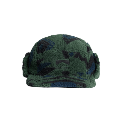 AUTUMN Fleece Flap Cap Green - Lines Snow Boutique