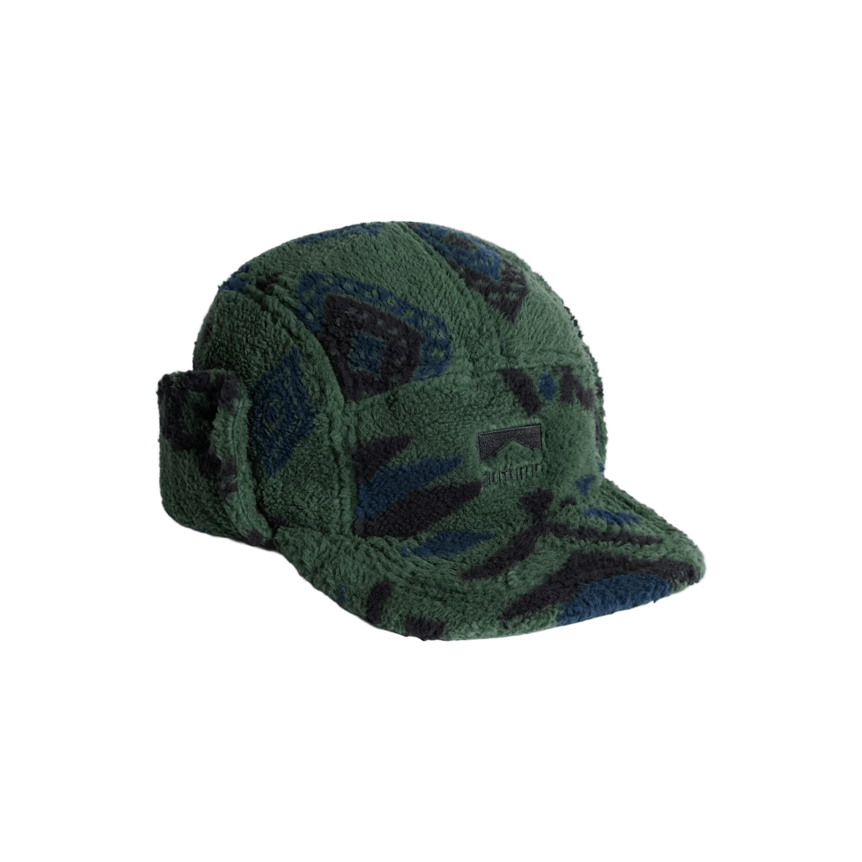 AUTUMN Fleece Flap Cap Green - Lines Snow Boutique