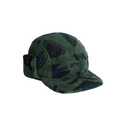 AUTUMN Fleece Flap Cap Green - Lines Snow Boutique