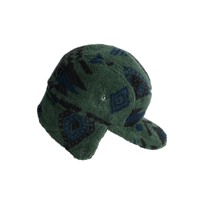 AUTUMN Fleece Flap Cap Green - Lines Snow Boutique