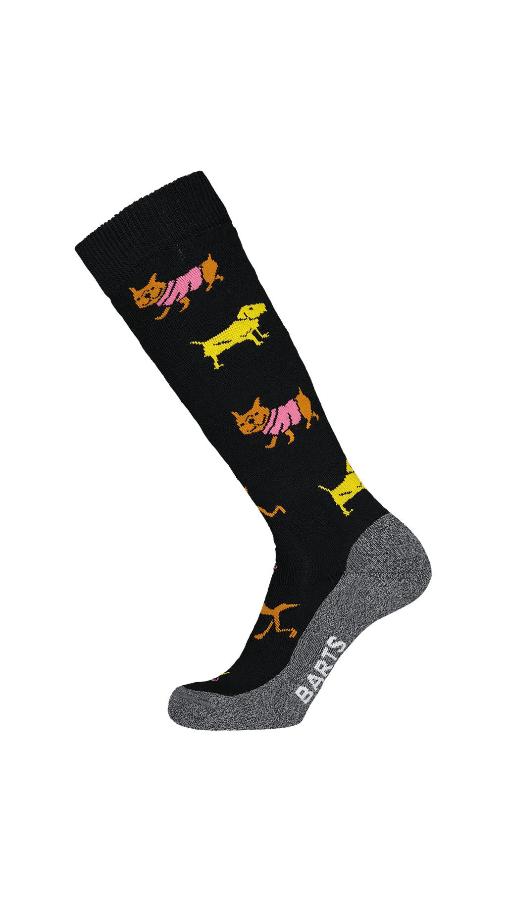 BARTS Skisock Doggie Duck Black Lines Snow Boutique