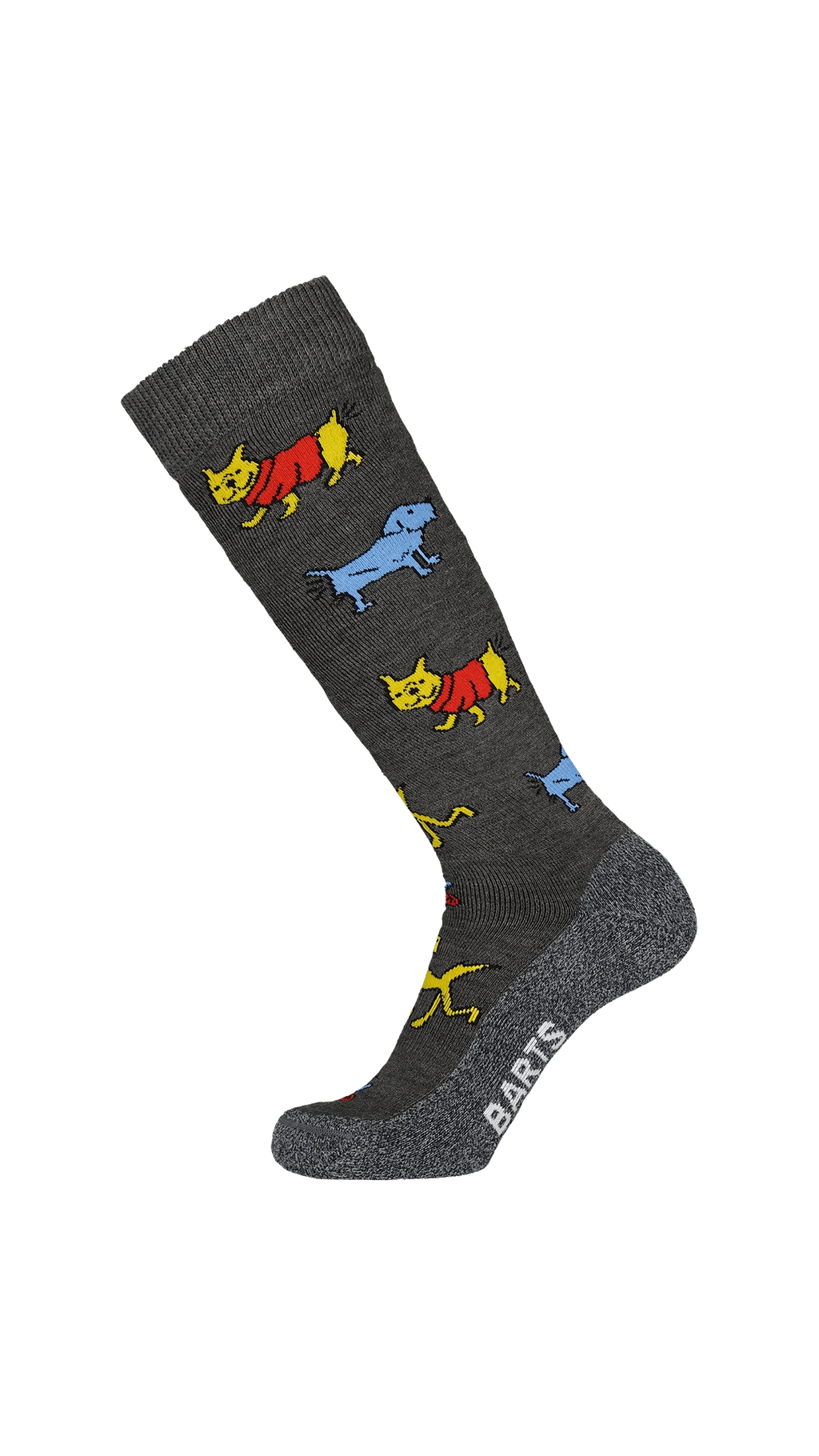 BARTS Skisock Doggie Duck Dark Heather Lines Snow Boutique