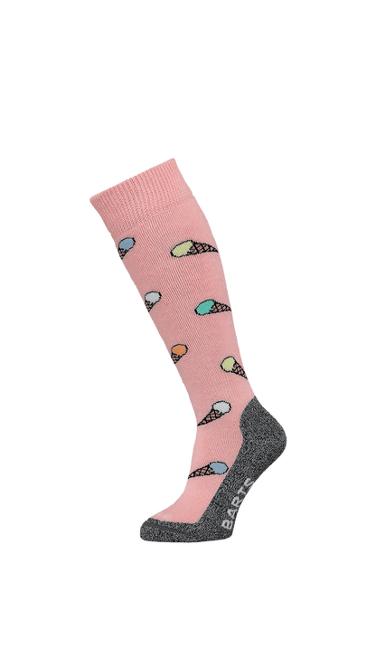 BARTS Skisock Ice Cream Kids Charcoal Lines Snow Boutique