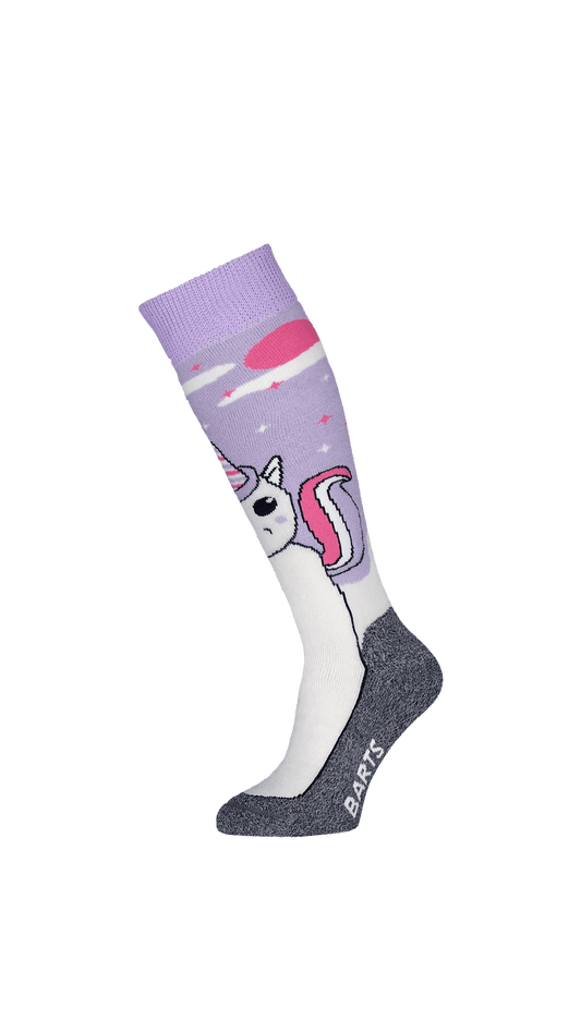 BARTS Skisock Unicorn Kids Lila Lines Snow Boutique
