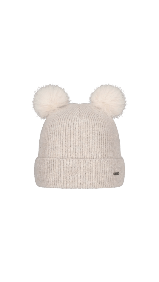 BARTS Ursama Beanie Cream Lines Snow Boutique