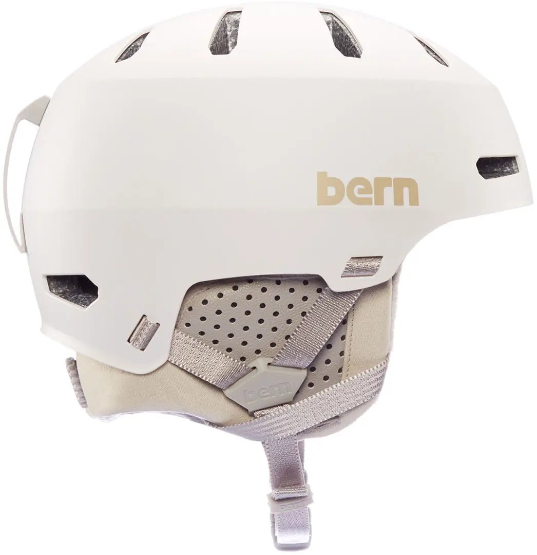 BERN Macon 2.0 Mips White Lines Snow Boutique
