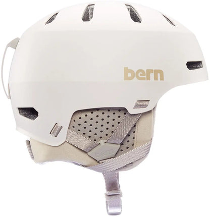 BERN Macon 2.0 Mips White Lines Snow Boutique