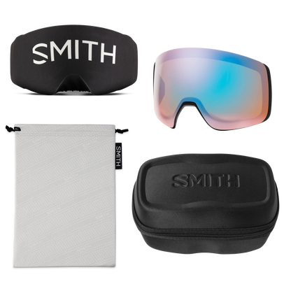 SMITH 4D Mag XL Black Chromapop Everyday Blue Mirror/ Storm Blue Sensor Mirror