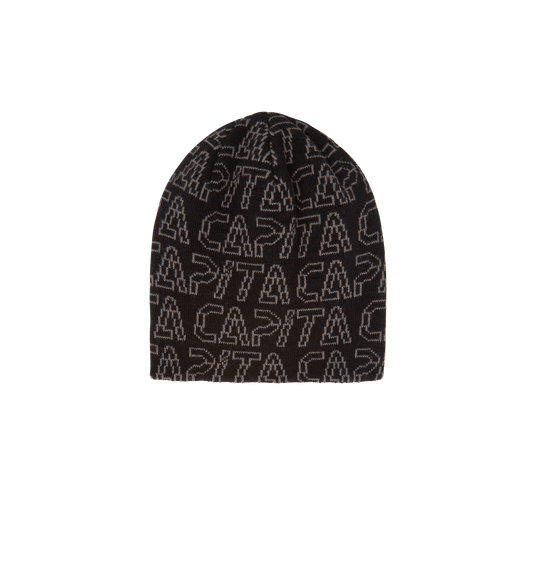 CAPITA Fracture Beanie Black/Gray 2025/2026 Lines Snow Boutique