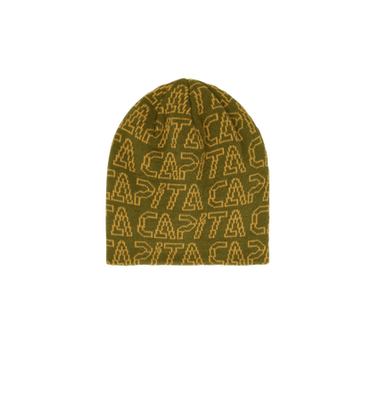 CAPITA Fracture Beanie Olive/Mustard 2025/2026 Lines Snow Boutique