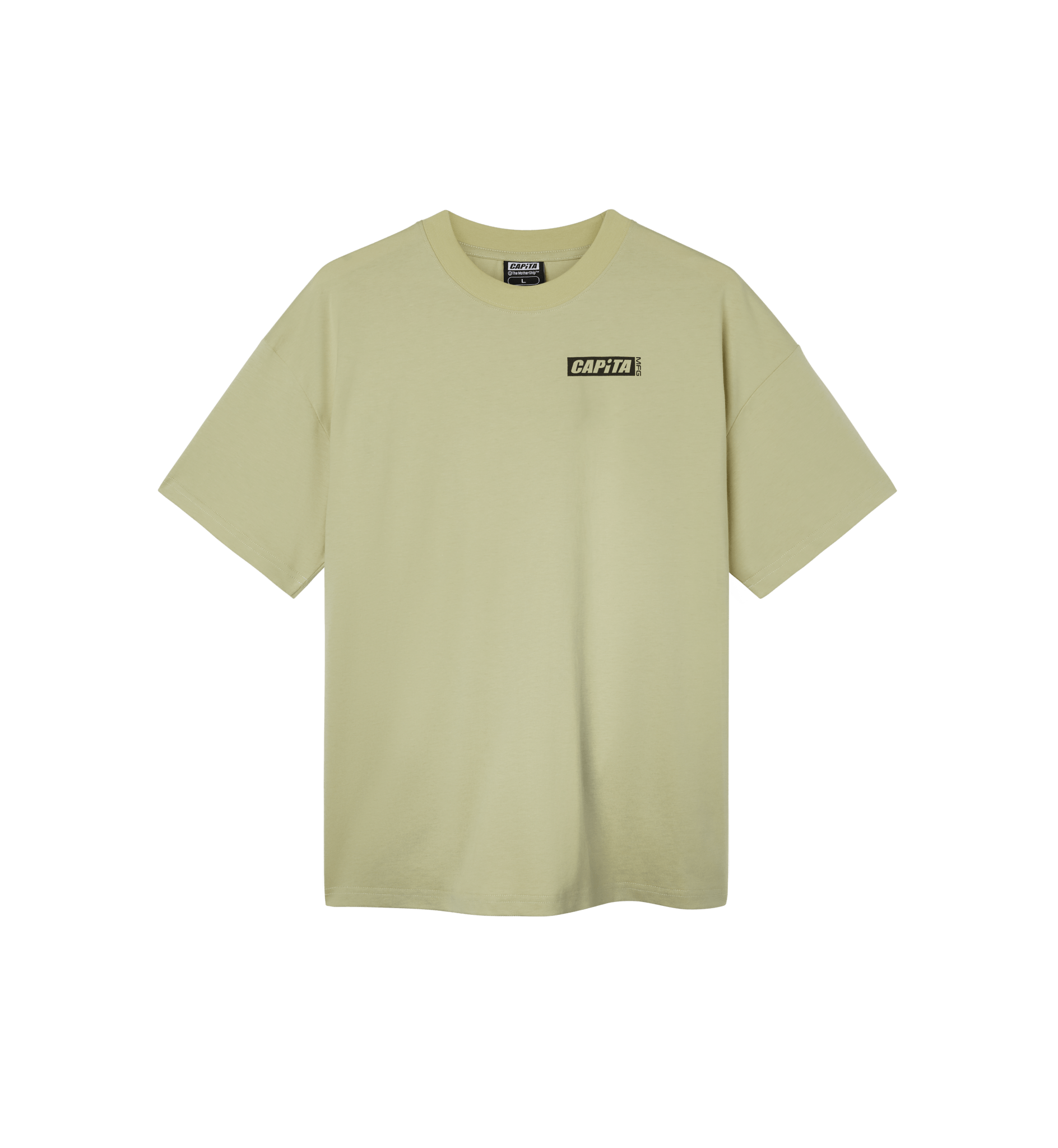 CAPITA Skull Tee Light Sage 2025/2026 Lines Snow Boutique