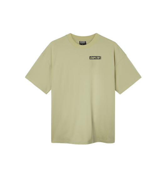CAPITA Skull Tee Light Sage 2025/2026 Lines Snow Boutique