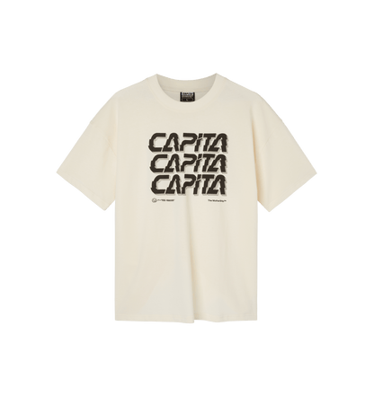 CAPITA Stack Tee Off white Lines Snow Boutique