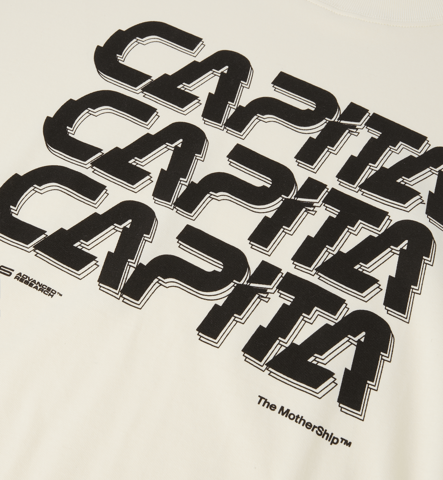 CAPITA Stack Tee Off white Lines Snow Boutique