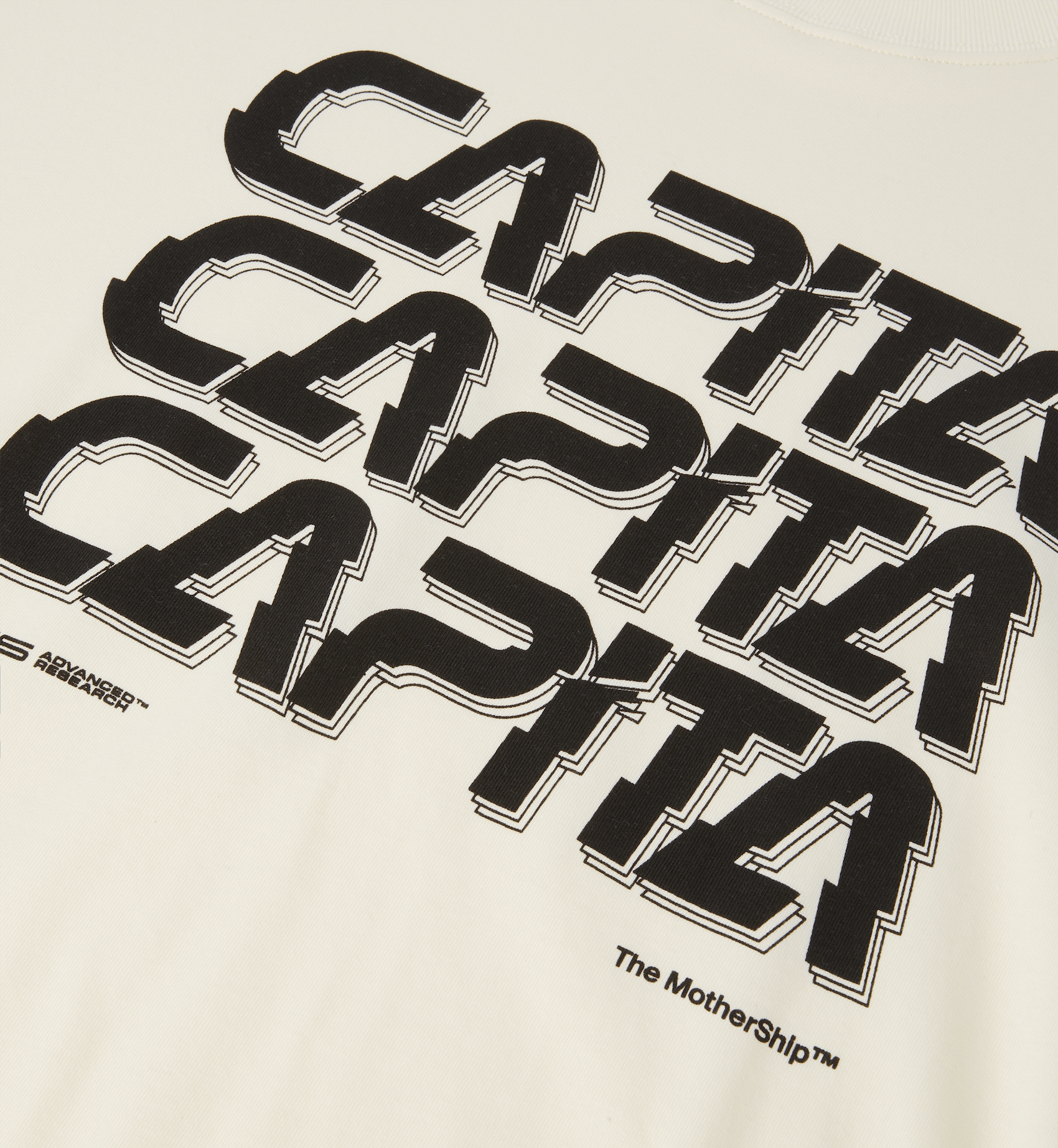 CAPITA Stack Tee Off white Lines Snow Boutique