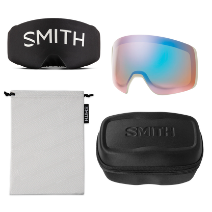 SMITH 4D Mag XL Chalk Chromapop Sun Black Gold Mirror/ Storm Blue Sensor Mirror