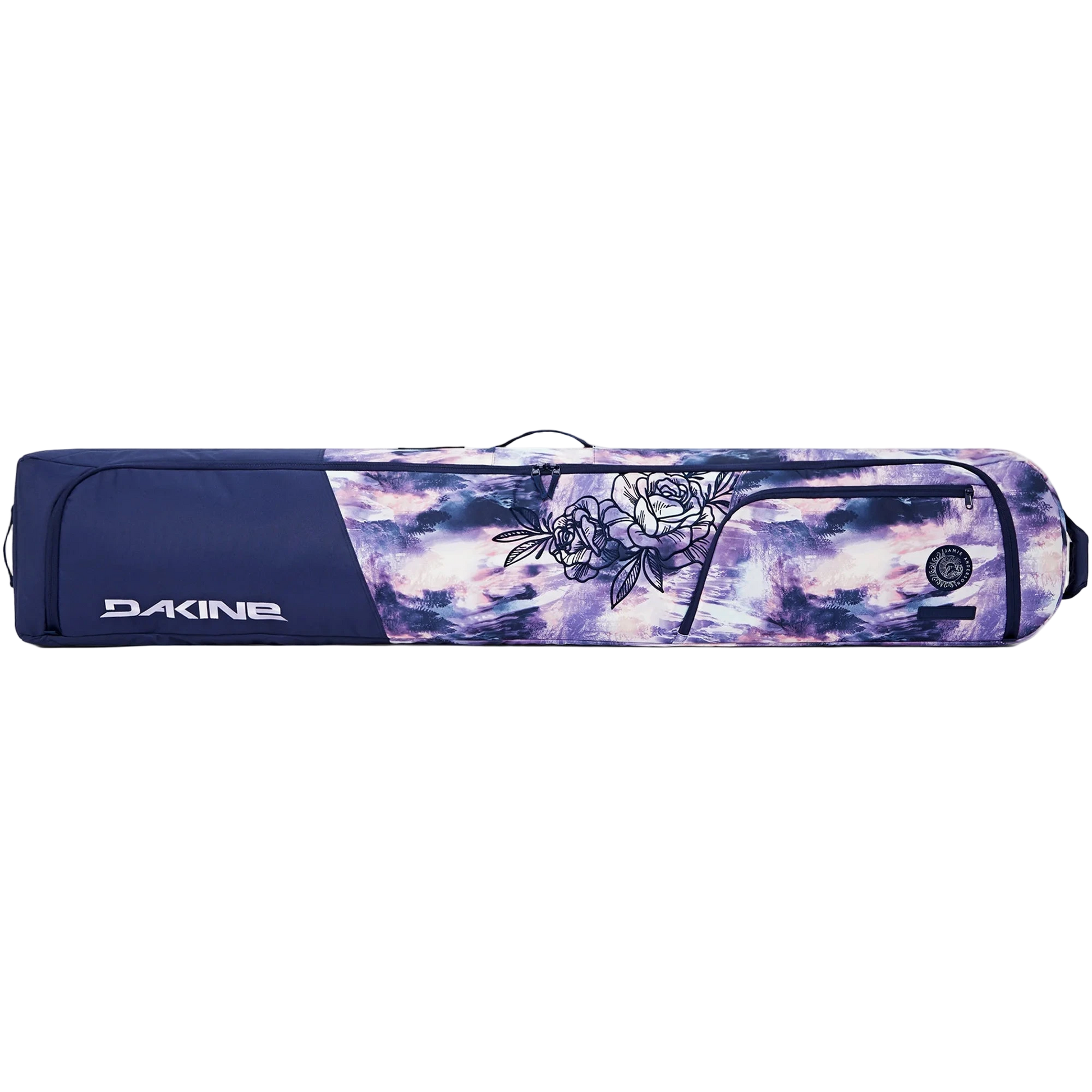 DAKINE Low Roller Snowboard Bag Black 157CM Jamie Anderson Waterfall Lines Snow Boutique