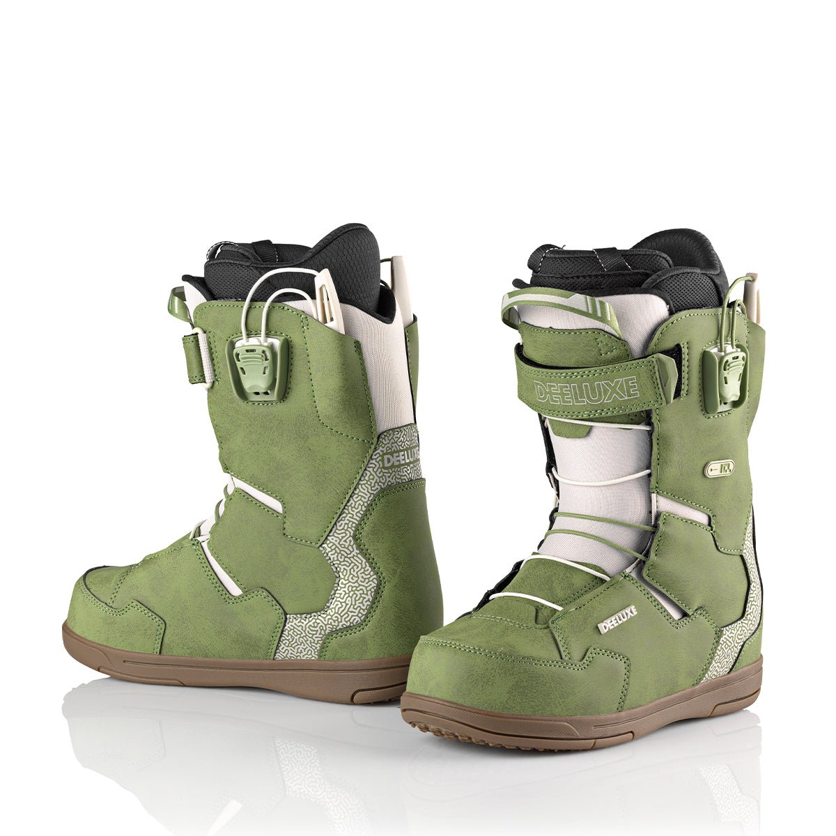 DEELUXE Team ID Lara Green Lines Snow Boutique