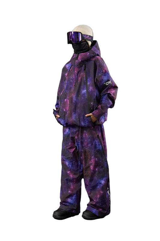 DOOREK 3L Baggy Ski Jacket Galaxy - Lines Snow Boutique