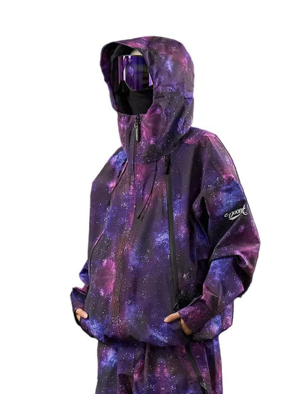 DOOREK 3L Baggy Ski Jacket Galaxy - Lines Snow Boutique