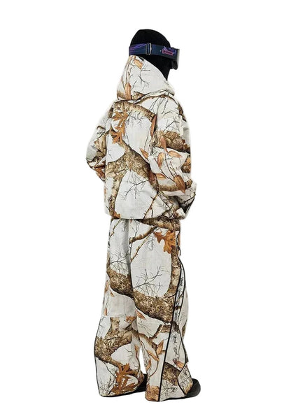 DOOREK 3L Baggy Ski Jacket Off - White - Lines Snow Boutique