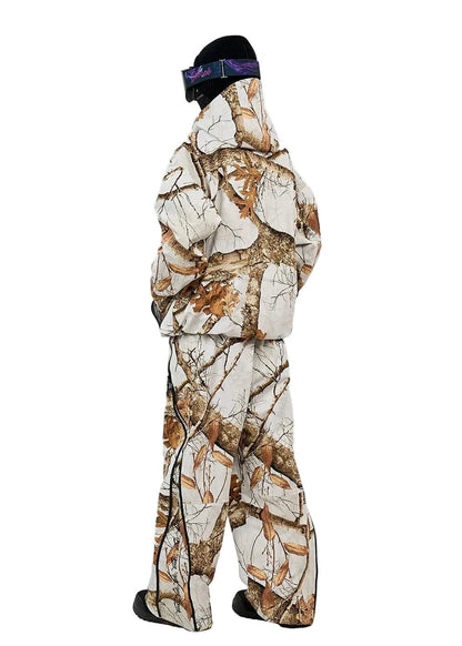 DOOREK 3L Baggy Ski Jacket Off - White - Lines Snow Boutique