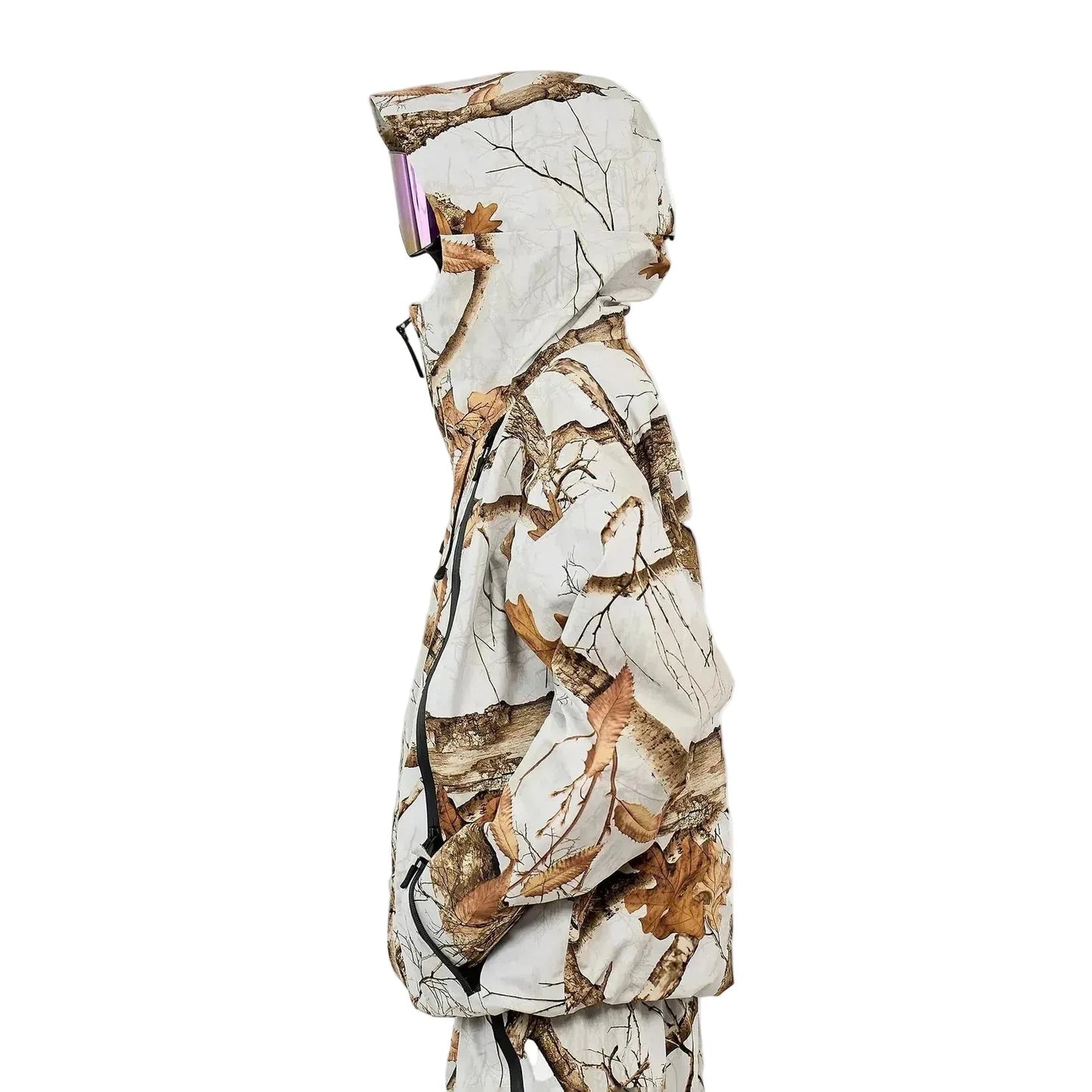 DOOREK 3L Baggy Ski Jacket Off - White - Lines Snow Boutique