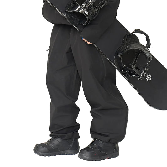 DOOREK 3L Baggy Ski Pant Black - Lines Snow Boutique