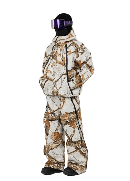 DOOREK 3L Baggy Ski Pant Off - White - Lines Snow Boutique
