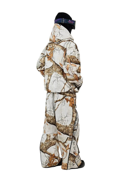 DOOREK 3L Baggy Ski Pant Off - White - Lines Snow Boutique