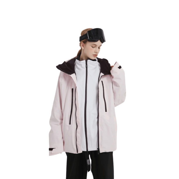 DOOREK 3L Jacket Pink Lines Snow Boutique