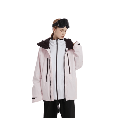 DOOREK 3L Jacket Pink Lines Snow Boutique